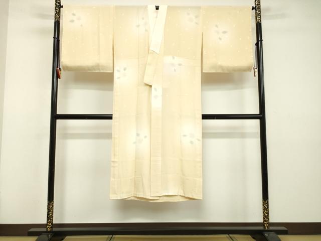 平和屋着物●長襦袢　無双仕立て　舞梅文　暈し染め　正絹　逸品　未使用　DAAV8771tw