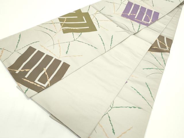 平和屋着物○世界的人形師 辻村寿三郎 ジュサブロー 六通柄袋帯