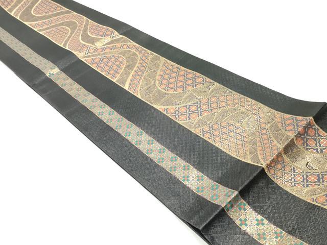 平和屋着物○九谷焼の名工 四代 上出喜山 六通柄