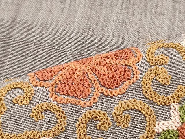 平和屋着物○中国三大刺繍 スワトウ刺繍 汕頭刺繍 相良刺繍 総刺繍