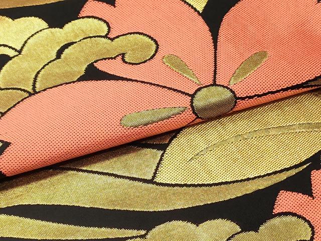 平和屋着物○織物一筋名門 織悦 全通柄 本袋帯 立波花