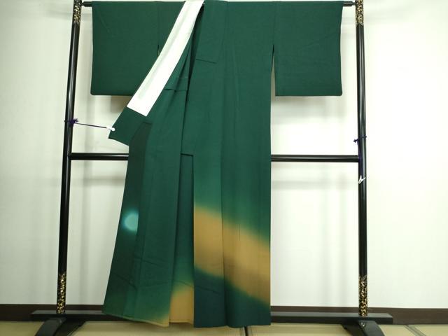 平和屋着物▽訪問着 単衣 霞文 暈し染め 正絹 逸品 DAAP7469du