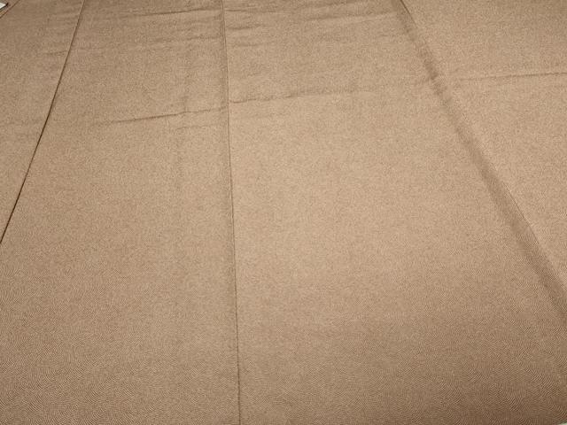 平和屋着物▽江戸小紋　単衣　鮫小紋柄　洗える着物　DAAV9531sf