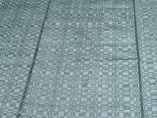 平和屋着物▽上質な紬 単衣 変わり間道 正絹 逸品 DAAV9534sf