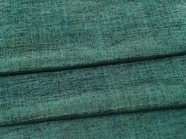 平和屋着物▽上質な紬　単衣　霞文　正絹　逸品　DAAV9563sf