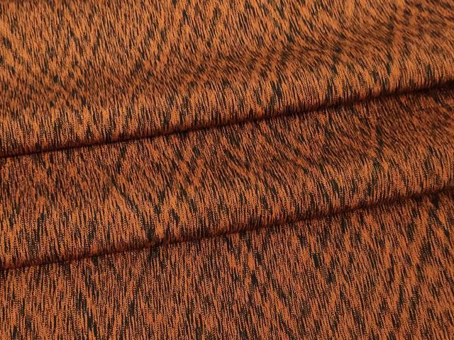 平和屋着物▽本場大島紬　単衣　菱文　正絹　逸品　DAAV9582sf