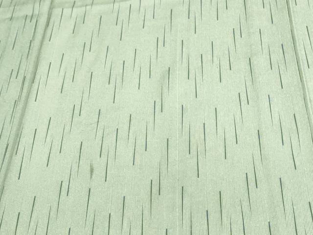 平和屋着物▽上質な小紋 単衣 変わり縞 正絹 逸品 DAAV9587sf 平和屋