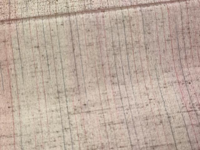 平和屋着物○上質な紬 色無地 赤香色 正絹 逸品 AAAY5947ph