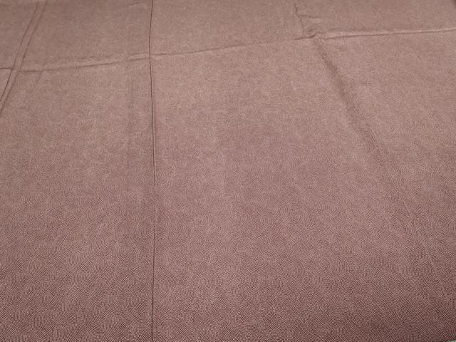 平和屋着物▽江戸小紋　単衣　鮫小紋柄　正絹　逸品　DAAV9685sf