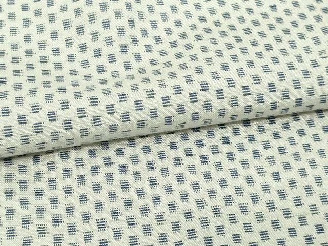 平和屋着物▽上質な紬　単衣　藍　霞文　正絹　逸品　DAAV9962sf 平和屋着物▽上質な紬 単衣 藍 霞文 正絹 逸品 DAAV9962sf 【公式通販】