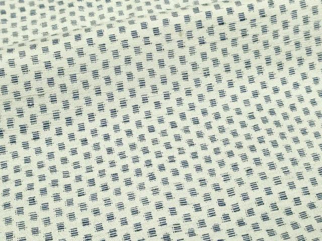 平和屋着物▽上質な紬 単衣 藍 霞文 正絹 逸品 DAAV9962sf 【公式通販】