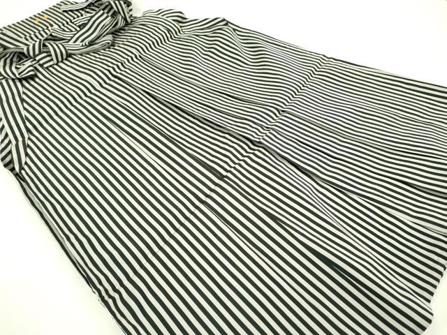 平和屋着物●男性　馬乗り袴　縞　洗える着物　DAAW3356fe