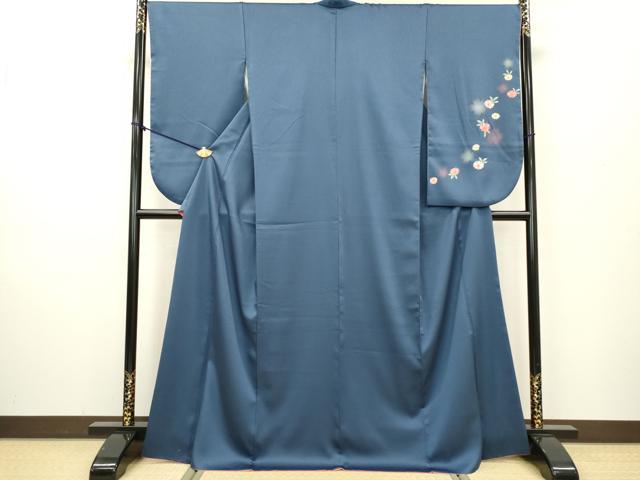 平和屋着物●小振袖　二尺袖　舞桜　金彩　洗える着物　DAAW3857fe