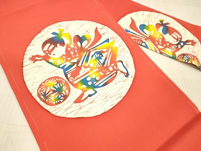 平和屋着物○型絵染の人間国宝 稲垣稔次郎 九寸名古屋