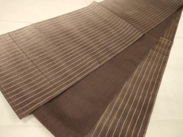 平和屋着物▽全通柄袋帯　スリーシーズン　春夏秋　間道　金糸　正絹　逸品　DAAW4340cm 平和屋着物▽全通柄袋帯 スリーシーズン 春夏秋 間道 金糸 正絹 逸品