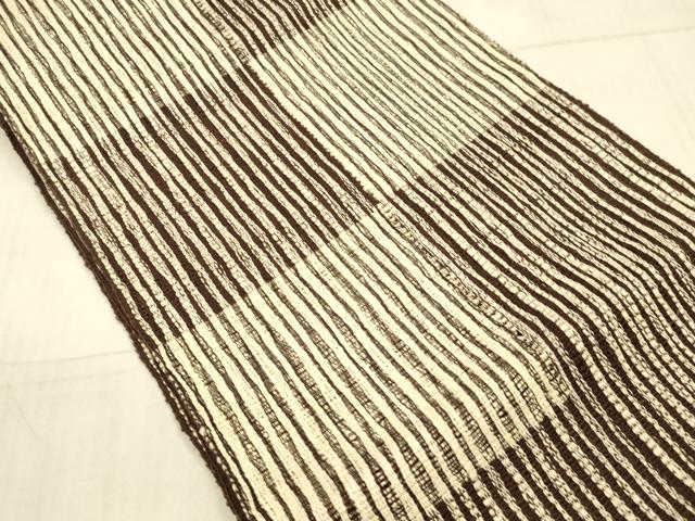 平和屋着物＊夏物　八寸名古屋帯　抽象文様　正絹　逸品　DAAW4492cm 平和屋着物＊夏物 八寸名古屋帯 抽象文様 正絹 逸品 DAAW4492cmの通販