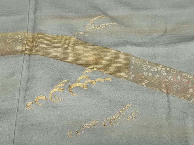 平和屋本店□極上 京都の名門ブランド 銀花仙 付下げ 反物 着尺 暈し