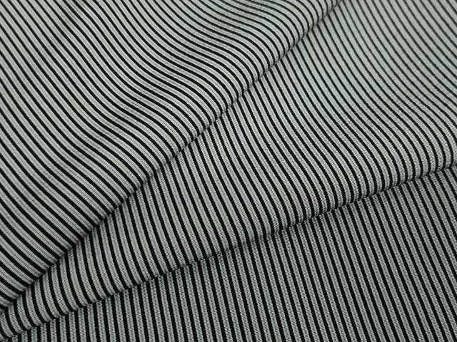 平和屋着物●江戸小紋　寺山存男　縞　正絹　逸品　DAAW5027ud