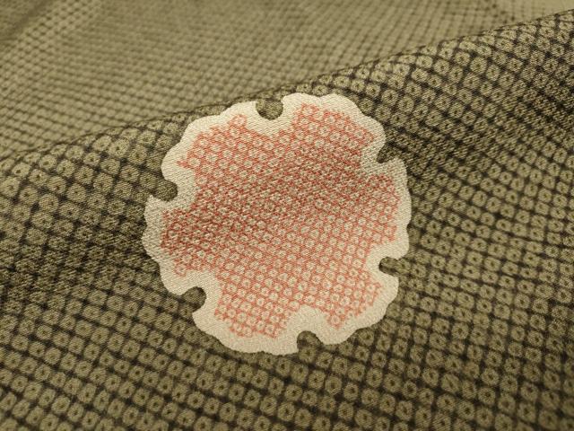 平和屋着物○訪問着 雪輪文 ロング丈 正絹 逸品 DAAW5029ud