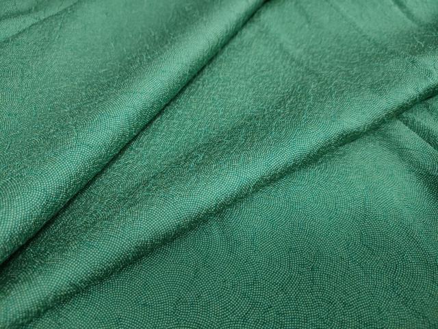 平和屋着物●江戸小紋　作家物　鮫小紋柄　正絹　逸品　未使用　DAAW5076ud