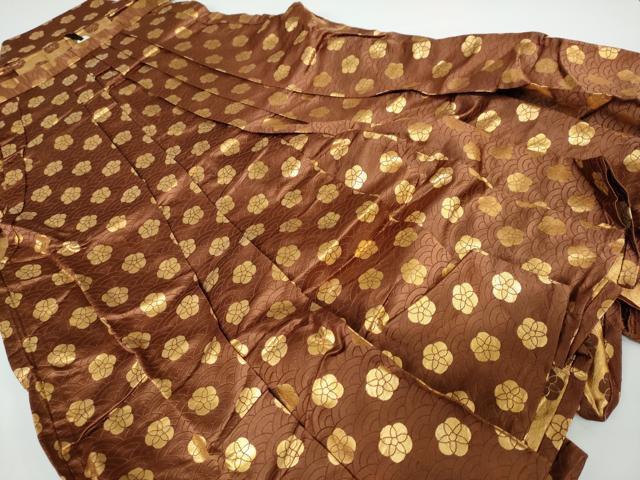 平和屋着物●男性　馬乗り袴　舞花文　DAAW5348ud