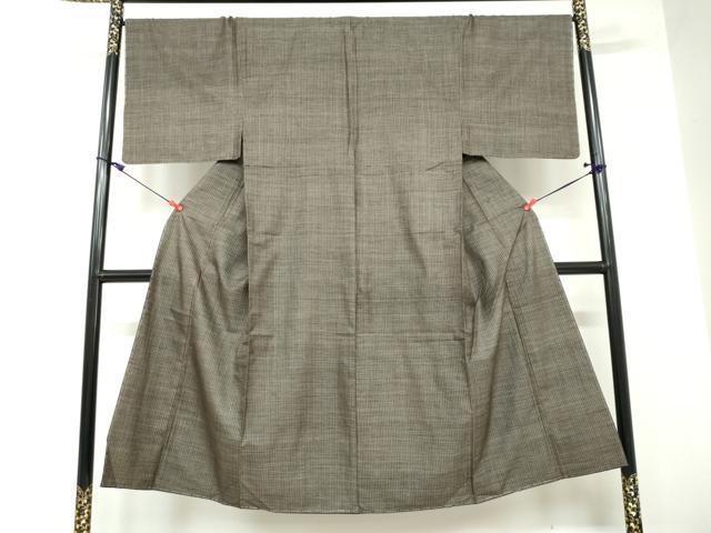 平和屋着物●男性　男柄の最高峰　西郷柄　西郷絣　本場大島紬　抽象文様　正絹　逸品　未使用　DAAW5395ud