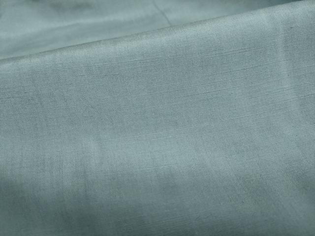 平和屋着物●上質な紬 　秘色色　正絹　逸品　未使用　DAAW5404ud 平和屋着物○上質な紬 秘色色 正絹 逸品 未使用 DAAW5404ud