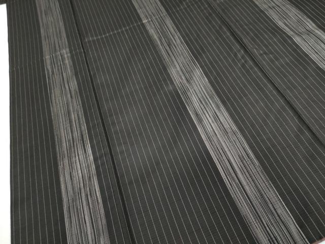 平和屋着物●上質な紬　間道　さが美扱い　正絹　逸品　DAAW5418ud