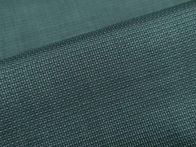 平和屋着物○男性 本場大島紬 アンサンブル 150亀甲 総詰め 羽裏：松葉色 