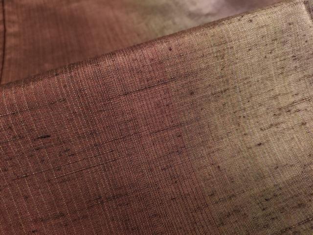 平和屋着物○上質な紬 霞文 正絹 逸品 DAAW5600ud