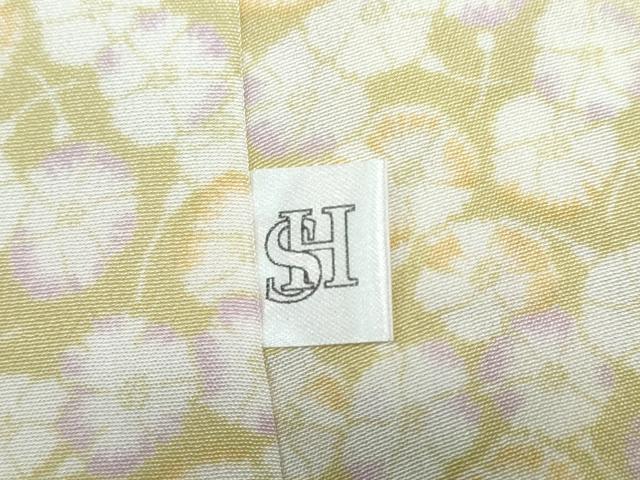 平和屋着物●長襦袢　無双仕立て　花尽くし文　正絹　逸品　DAAW5626ud 平和屋着物○長襦袢 無双仕立て 花尽くし文 正絹 逸品 DAAW5626ud