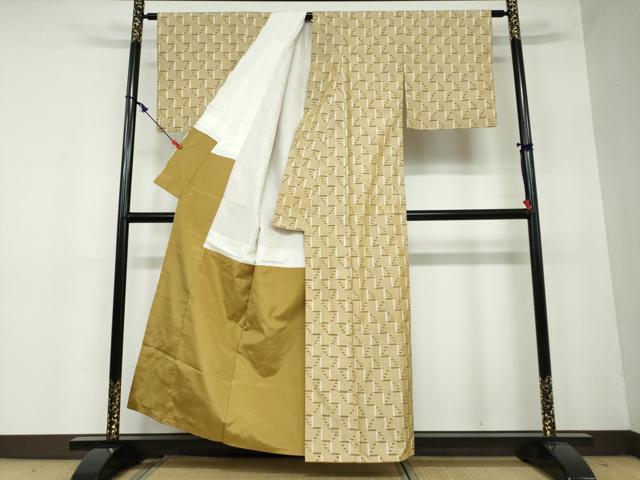 平和屋着物●本場琉球絣　紬　正絹　逸品　DAAW5806ud 平和屋着物○本場琉球絣 紬 正絹 逸品 DAAW5806ud