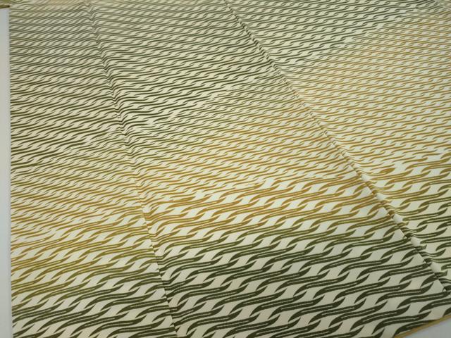 平和屋着物○訪問着 作家物 抽象文様 胴抜き仕立て 正絹 逸品 DAAW5989ud