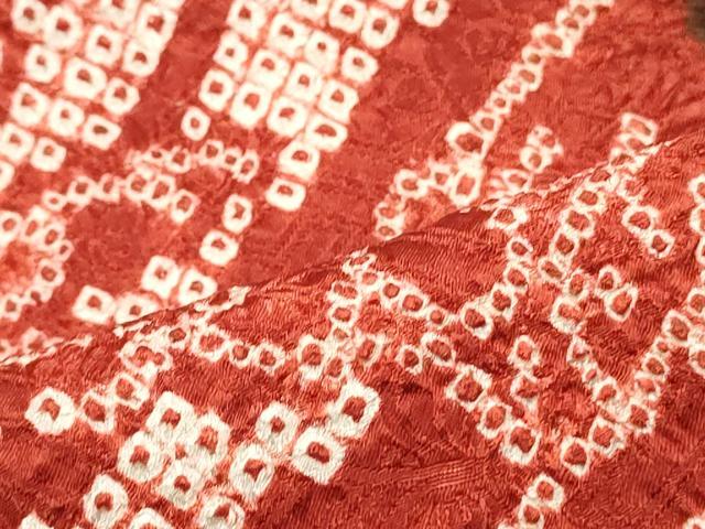 平和屋着物○名門 藤娘きぬたや・総絞り 九寸名古屋帯 草花間道 正絹