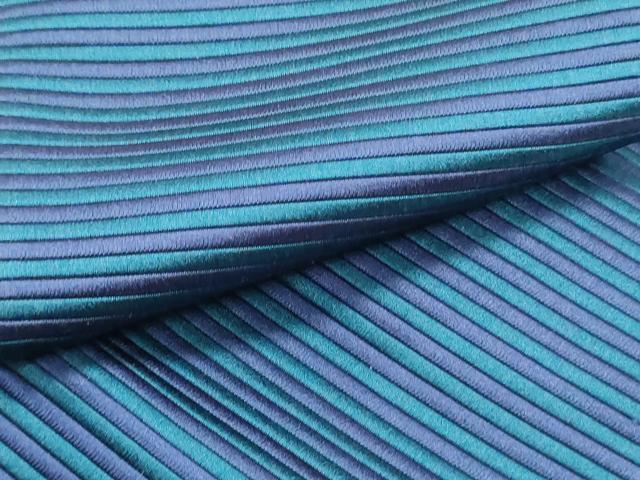 平和屋着物○男性 本場筑前博多織 角帯 横段文 証紙付き 正絹 逸品