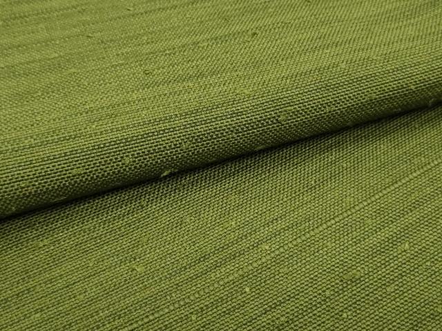 平和屋着物○八寸名古屋帯 紬地 鶯色 正絹 逸品 DAAW6657ob 名古屋