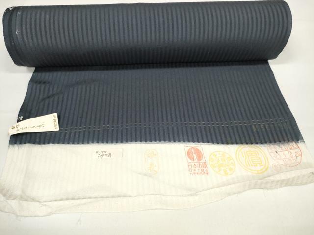 平和屋着物○付下げ 反物 着尺 八掛付き 大橋美津子 ろうけつ染め 柳丸