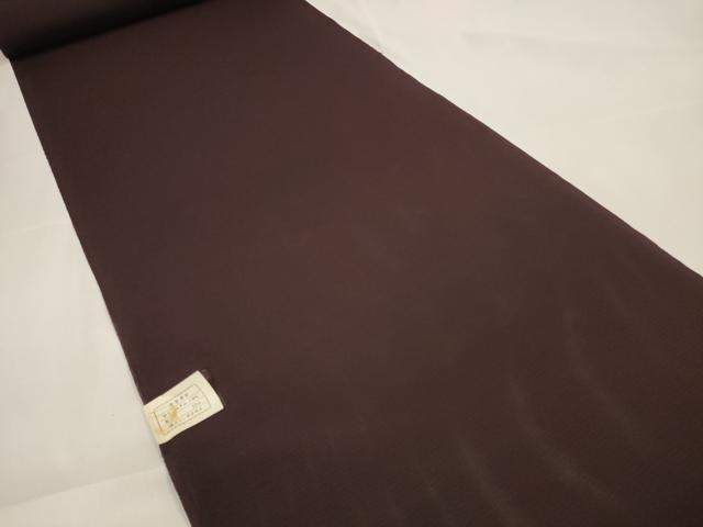 平和屋着物＊夏物　色無地　反物　着尺　駒絽　黒鳶色　洗える着物　未使用　DAAW7460zzz 平和屋着物＊夏物 色無地 反物 着尺 駒絽 黒鳶色 洗える着物 未