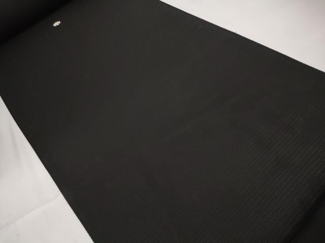 平和屋着物＊夏物　黒紋付　黒反物　着尺　絽　五泉　黒朱染　逸品　未使用　DAAW8001zzz_1