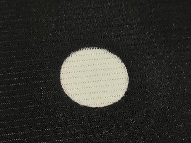 平和屋着物＊夏物 黒紋付 黒反物 着尺 五泉 檳榔子 皇室献上絹 逸品 未