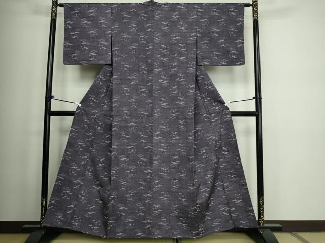 平和屋着物▽上質な紬　単衣　霞文　正絹　逸品　DAAW9218sf 平和屋着物▽上質な紬 単衣 霞文 正絹 逸品 DAAW9218sfの通販はau PAY