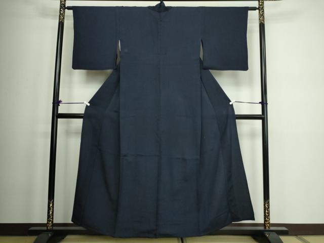 平和屋着物▽江戸小紋　単衣　角通し　正絹　逸品　DAAW9224sf 平和屋着物▽江戸小紋 単衣 角通し 正絹 逸品 DAAW9224sf 小紋