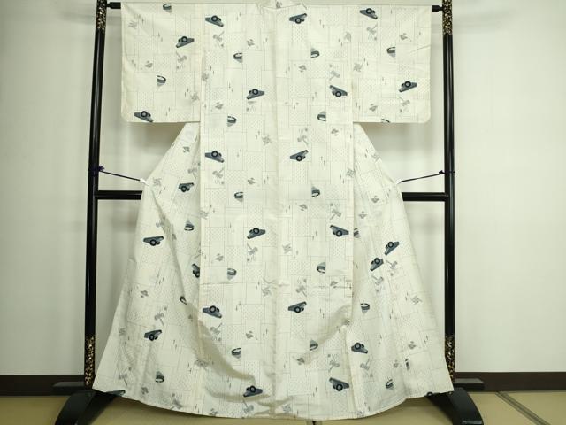 平和屋着物▽上質な紬　単衣　駒　正絹　逸品　未使用　DAAW9265sf 平和屋着物▽上質な紬 単衣 駒 正絹 逸品 未使用 DAAW9265sfの通販はau
