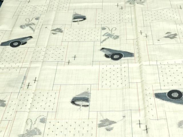 平和屋着物▽上質な紬　単衣　駒　正絹　逸品　未使用　DAAW9265sf 平和屋着物▽上質な紬 単衣 駒 正絹 逸品 未使用 DAAW9265sfの通販はau