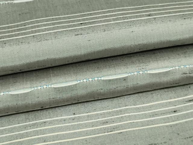 平和屋着物▽上質な紬 　単衣　 横段文　正絹　逸品　未使用　DAAW9282sf 平和屋着物▽上質な紬 単衣 横段文 正絹 逸品 未使用 DAAW9282sfの通販