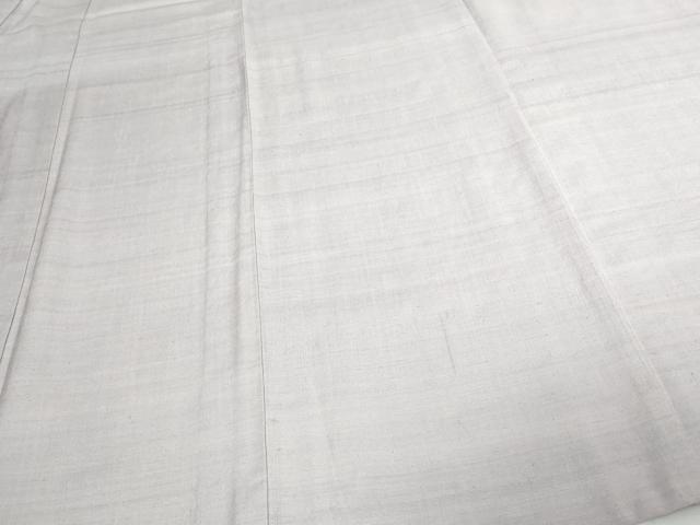平和屋着物▽結城紬　単衣　白藤色　正絹　逸品　DAAW9408sf_3