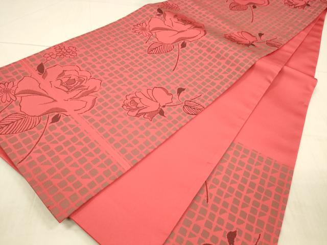 平和屋着物○西陣 川島織物 洗える最高級着物 ＜英＞はなぶさ謹製 六通