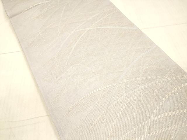 平和屋着物＊夏物　六通柄袋帯　草葉文　金銀糸　正絹　逸品　DAAX0468cm_1