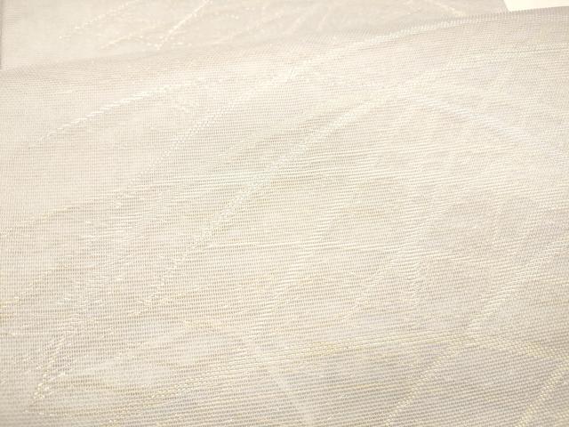 平和屋着物＊夏物　六通柄袋帯　草葉文　金銀糸　正絹　逸品　DAAX0468cm_3
