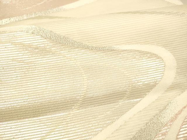 平和屋着物＊夏物　六通柄袋帯　流水文　銀糸　正絹　逸品　DAAX0474cm 平和屋着物＊夏物 六通柄袋帯 流水文 銀糸 正絹 逸品 DAAX0474cm